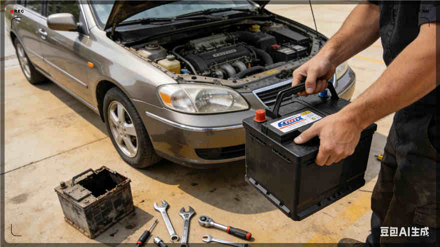 张北汽车换电瓶电话【案例】