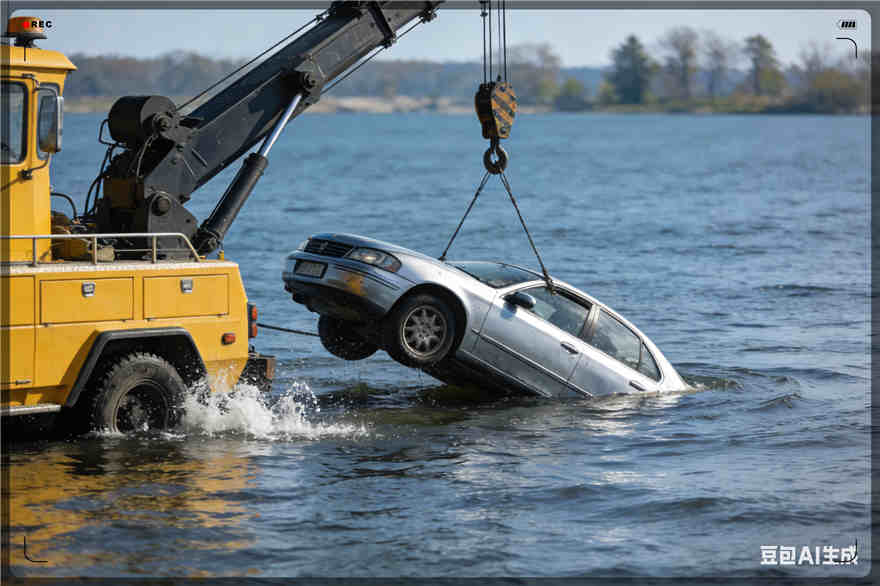 张北吊车救援电话【案例】